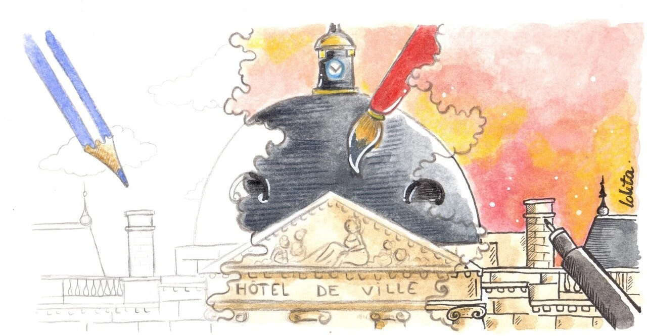 Dessine le patrimoine avec Lolita et Czek 