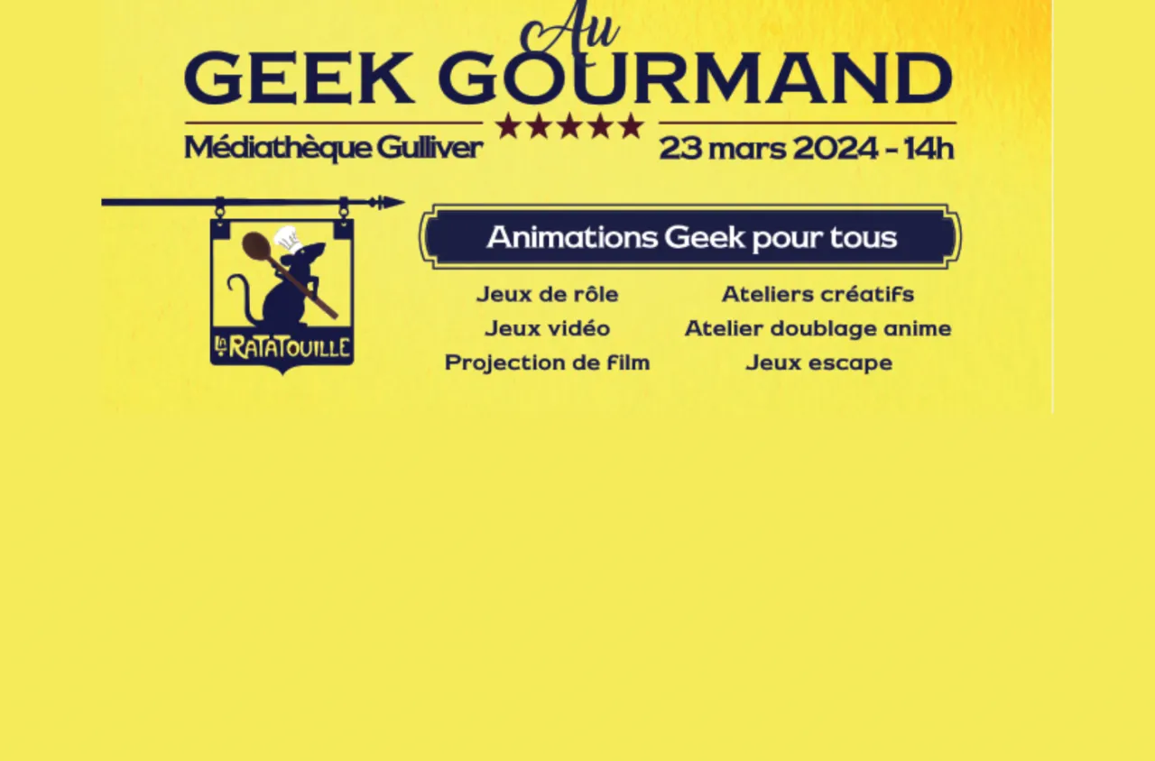 Au Geek Gourmand - GeekDay