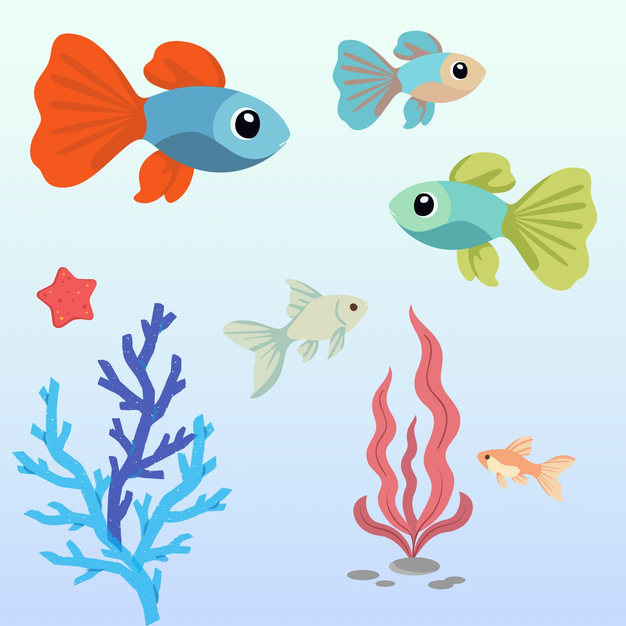 Qui a vu... les petits poissons ?