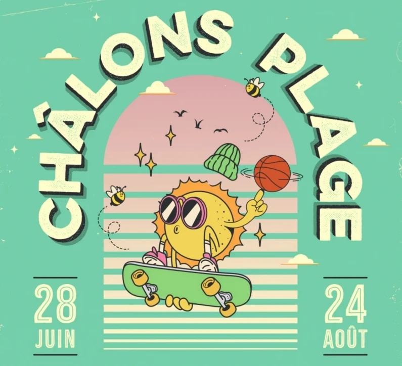 La Bibliothèque éphémère de Châlons Plage