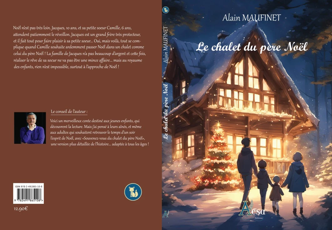 Lecture d'un conte et création du chalet du Père Noël