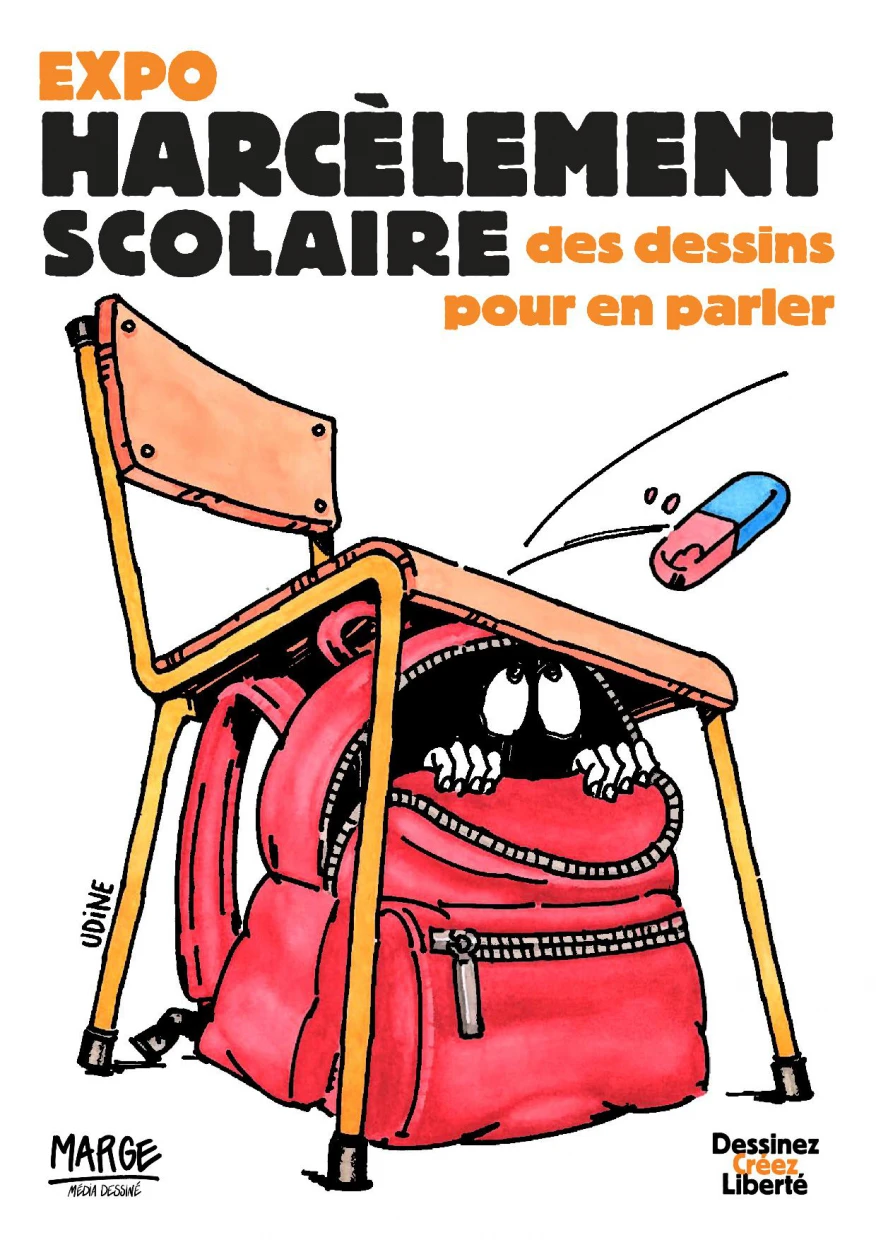 Harcèlement scolaire : des dessins pour en parler – Exposition